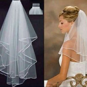 White 20” veil